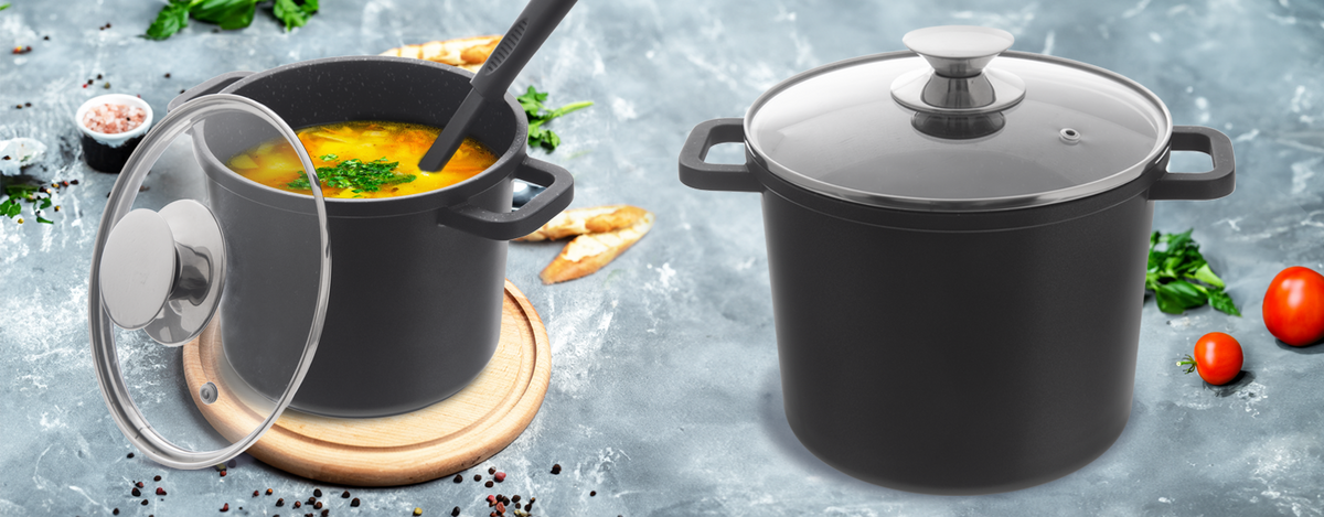 NÁDOBÍ GRANDE VYNIKÁ KVALITNÍM POVRCHEM