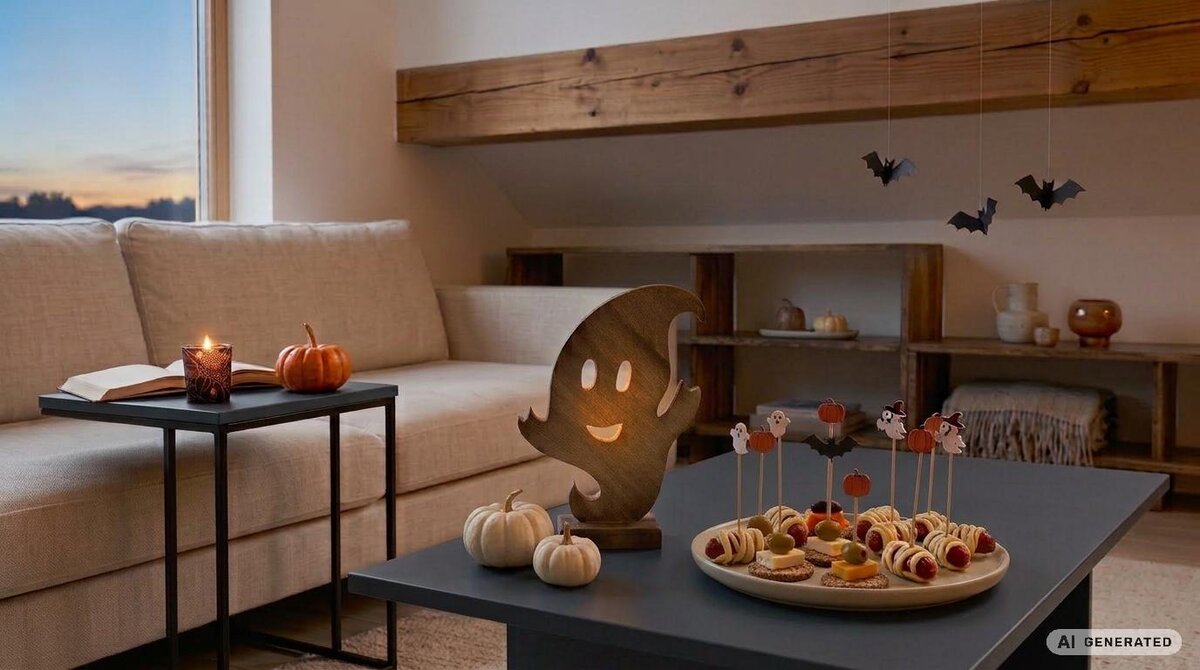 HALLOWEENSKÉ DEKORACE A PEČENÍ: VYTVOŘTE SI DOMA SPRÁVNOU STRAŠIDELNOU ATMOSFÉRU