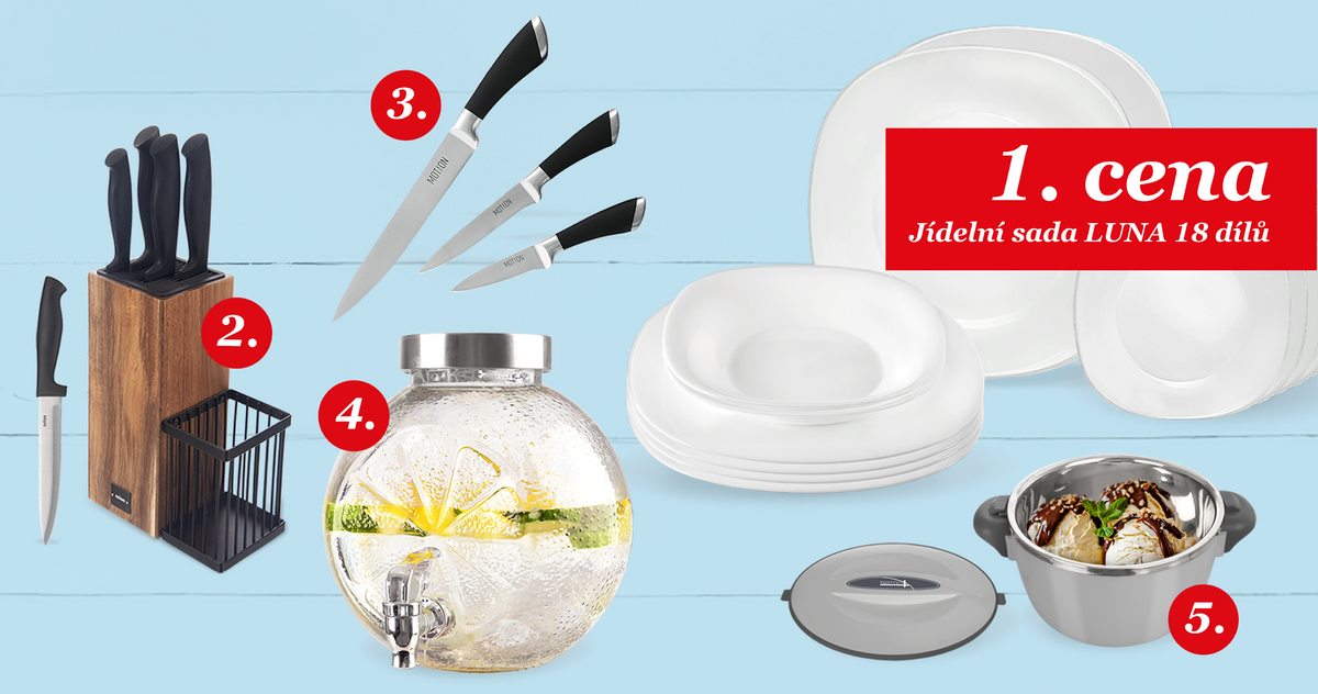 VELKÁ LETNÍ SOUTĚŽ NA PRODEJNÁCH