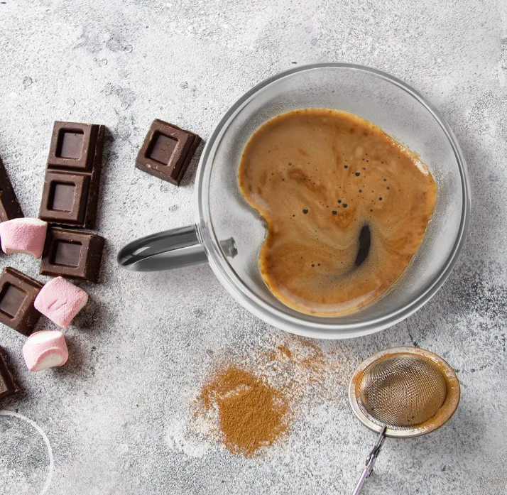 Dvoustěnný hrnek DOUBLE srdce