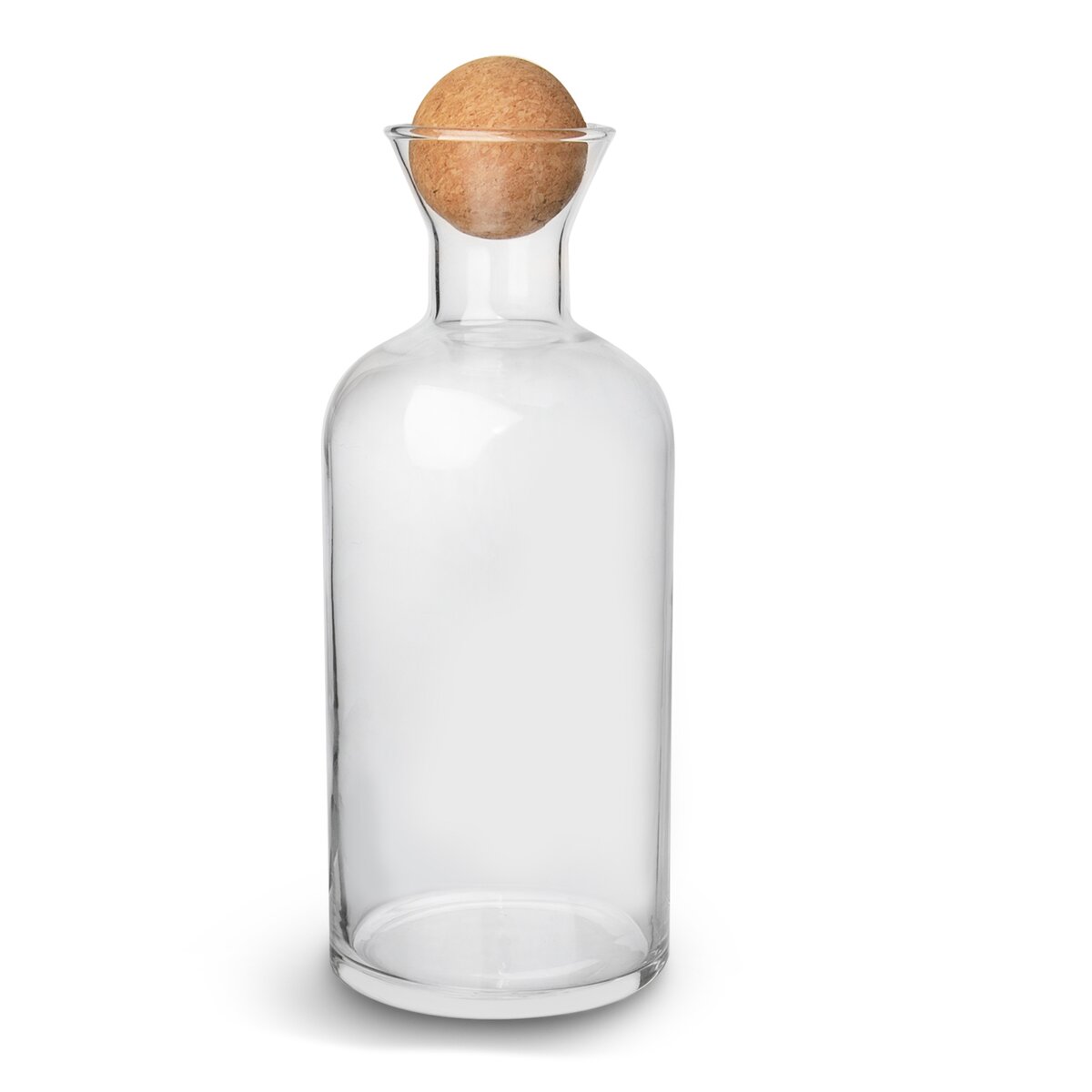 Karafa s korkovou zátkou 1,3 l (akční sada 2 ks)