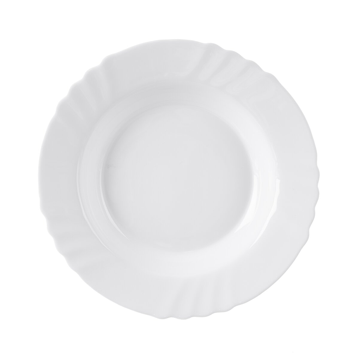 Hluboký talíř LUNA vlnky pr. 23 cm (akční sada 6 ks)