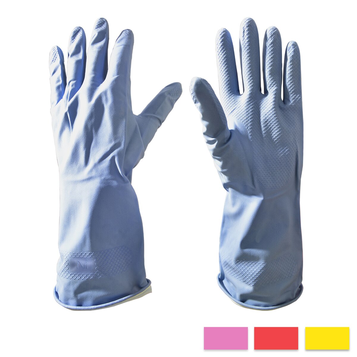 Gumové rukavice M (akční sada 5 ks)