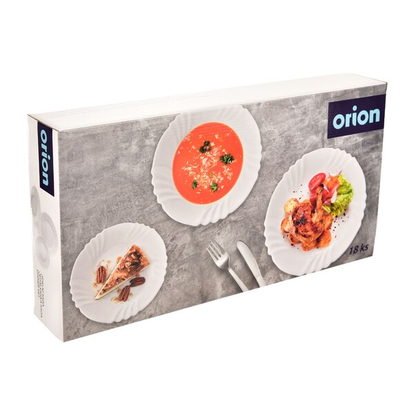 Jídelní sada LUNA vlnky 18 dílů