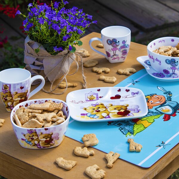 Jídelní dětská sada MYŠKA 3 díly