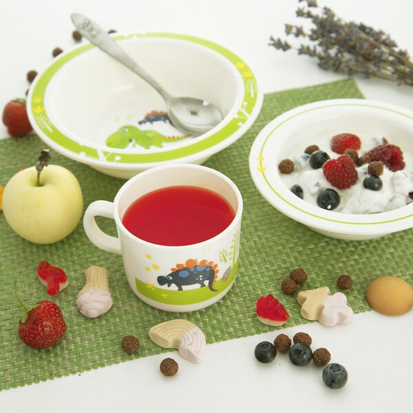 Jídelní dětská sada dino 3 díly