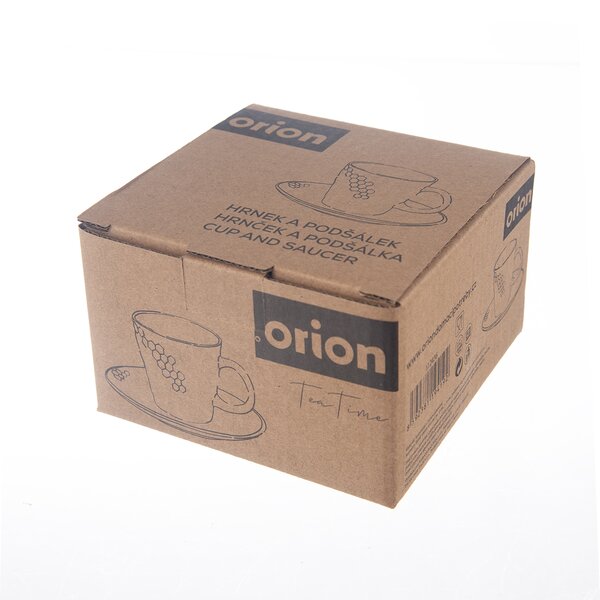 Hrnek s podšálkem espresso TEA TIME 0,1 l