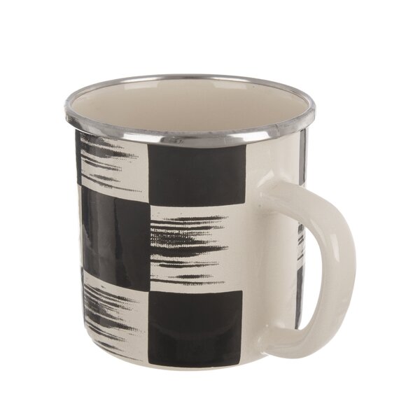 Hrnek ŠACHOVNICE Lem 0,41 l