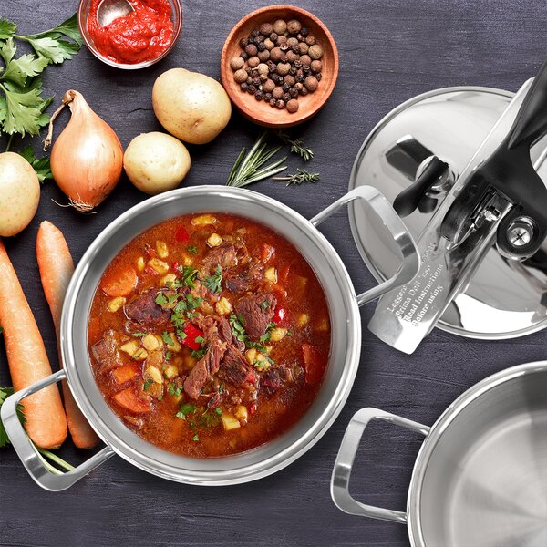 Tlakový hrnec PROFI duo 5 l+3,5 l