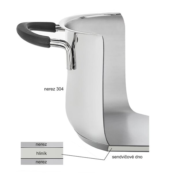 Hrnec DALIE s poklicí 10,6 l