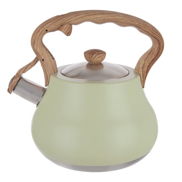 Čajník s píšťalou GREENISH 3 l