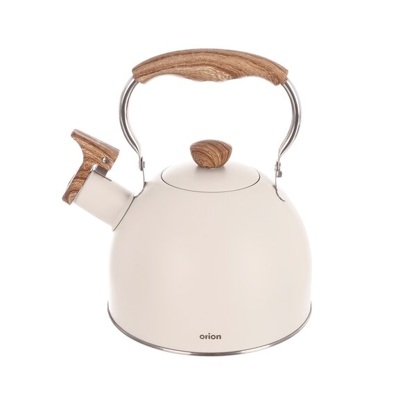 Čajník s píšťalou BEIGE 1,5 l