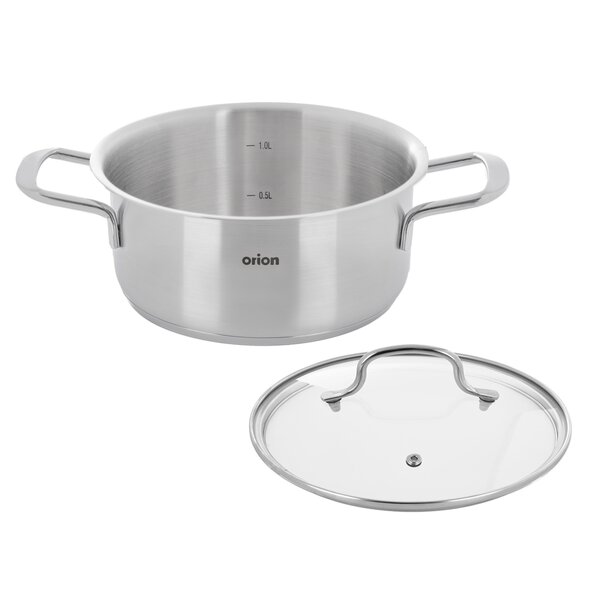 Kastrol ANETT Glass s poklicí 1,4 l