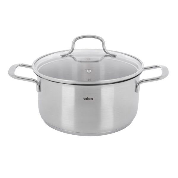 Kastrol ANETT Glass s poklicí 4,6 l