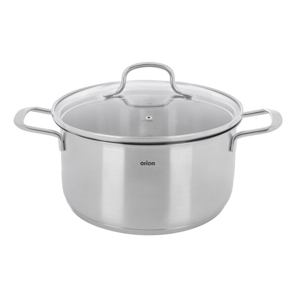 Kastrol ANETT Glass s poklicí 6,4 l