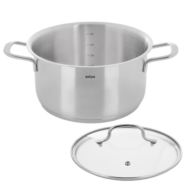 Kastrol ANETT Glass s poklicí 6,4 l