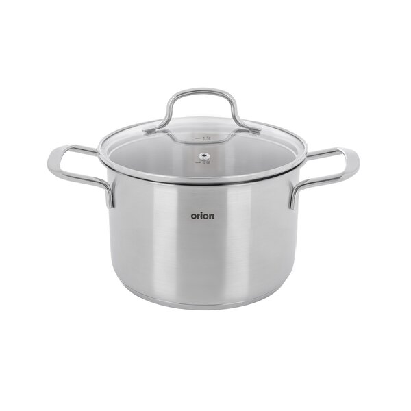 Hrnec ANETT Glass s poklicí 2 l 