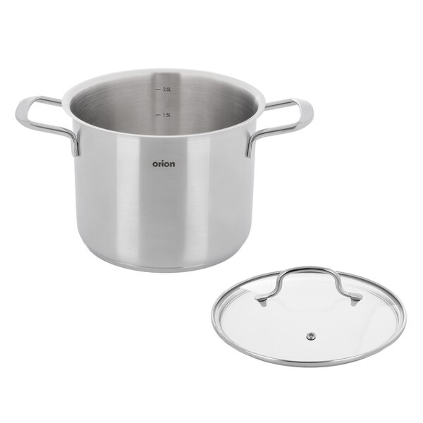 Hrnec ANETT Glass s poklicí 2,4 l 