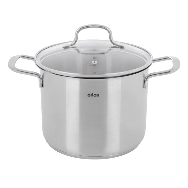 Hrnec ANETT Glass s poklicí 4,8 l 