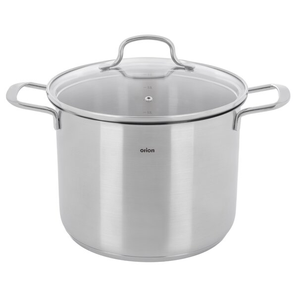 Hrnec ANETT Glass s poklicí 10,7 l 