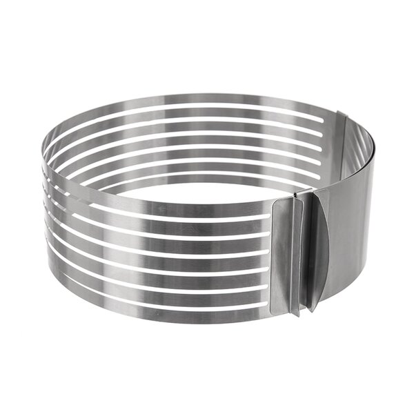 Prokrajovací forma posuvná na dort pr. 24/30x cm