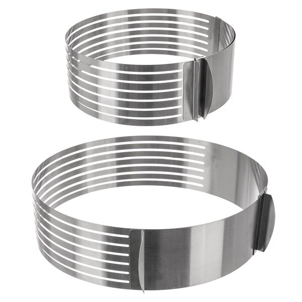 Prokrajovací forma posuvná na dort pr. 24/30x cm