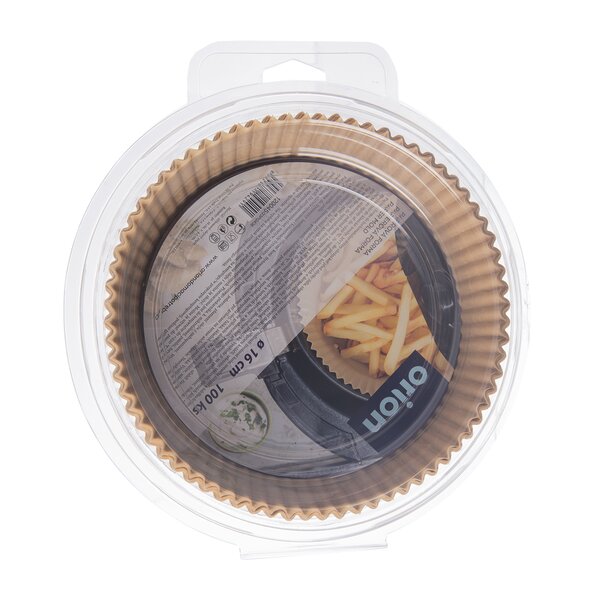 Forma na pečení do horkovzdušné fritézy pr. 16/19,5 cm 100 ks