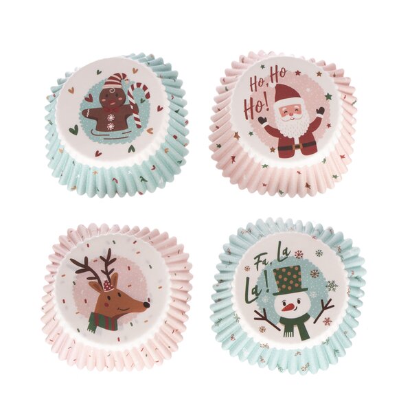 Cukrářský košíček vánoční pr. 5 cm 100 ks 