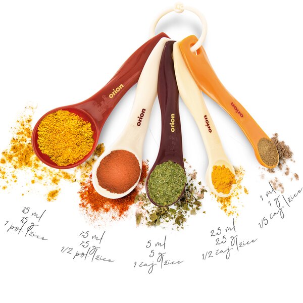 Kuchyňská odměrka lžička 5 ks