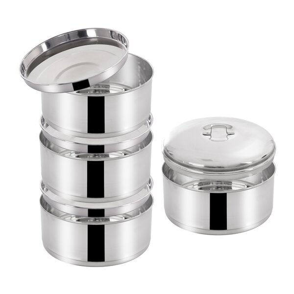 Jídlonosič 4x1,3 l s víčky