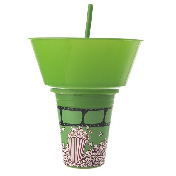 Pohár s miskou a brčkem 0,55 l