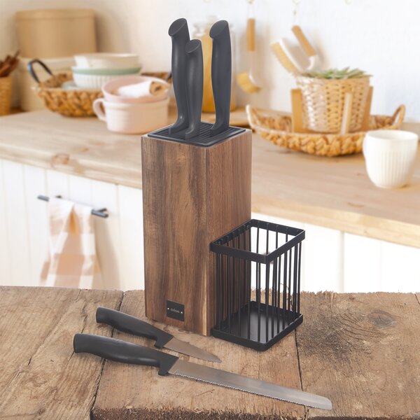Stojan na nože s 5 ks nožů