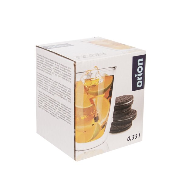 Dvoustěnná sklenice DOUBLE 0,33 l 1 ks