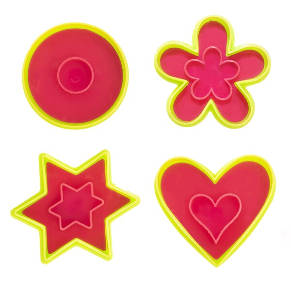 Vykrajovačka na marcipán 4 tvary