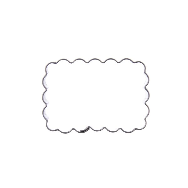 Vykrajovačka obdélník vlnka