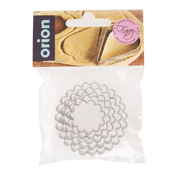 Vykrajovačka kolečko vlnky sada 5 ks