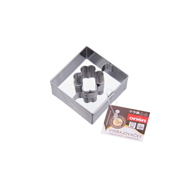 Vykrajovačka čtverec čtyřlístek