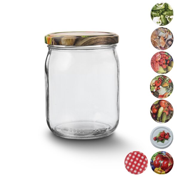 Zavařovací sklenice s víčkem 0,5 l