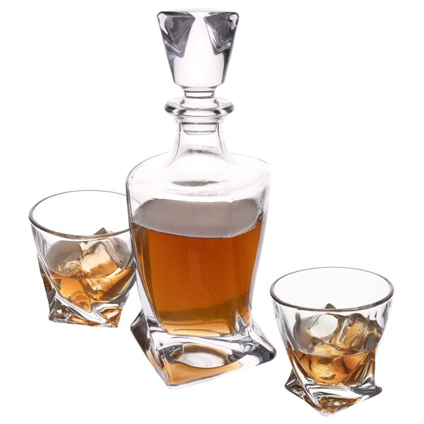 Karafa na whisky Imperial 0,77 l+2 sklenice, sada