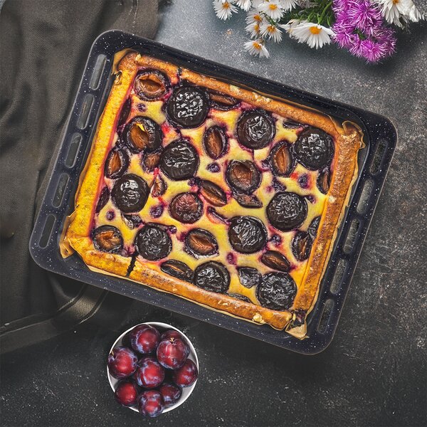 Plech na pečení 45,5x36x5 cm hluboký