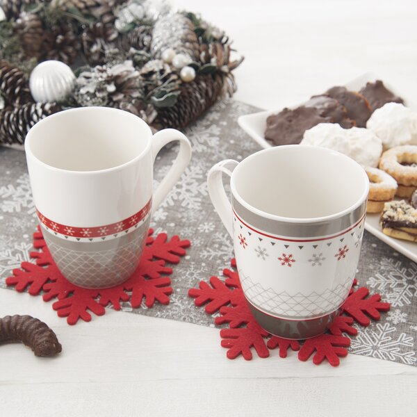 Hrnek Christmas 0,34 l 2 ks 