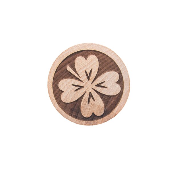Razítko na pečení čtyřlístek 