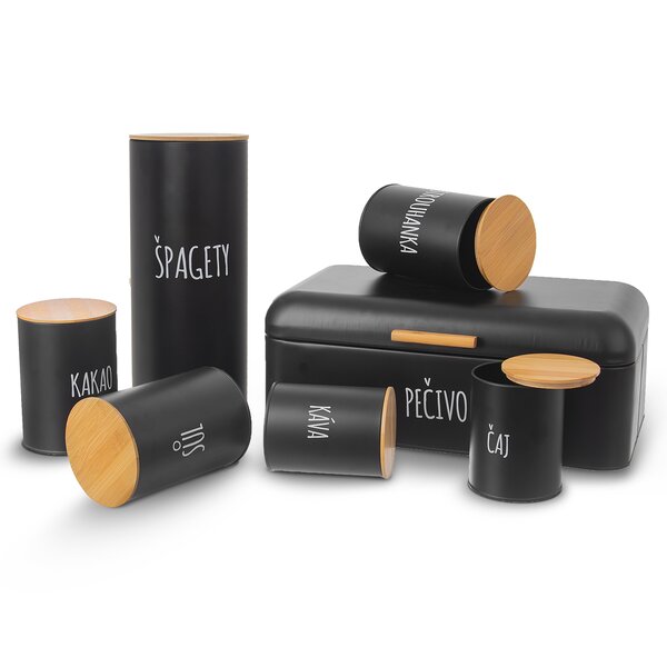 Dóza Špagety BLACK pr. 11 cm 