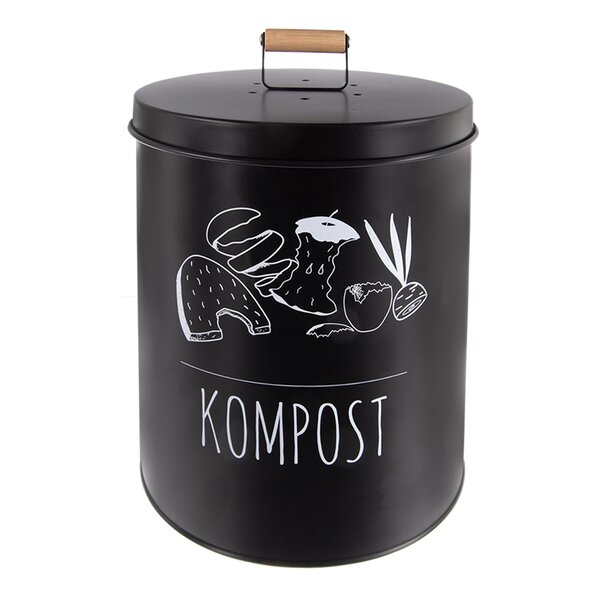 Domácí kompostér BLACK 8 l