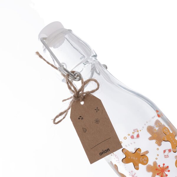 Láhev s klip uzávěrem PERNÍČEK 0,52 l 