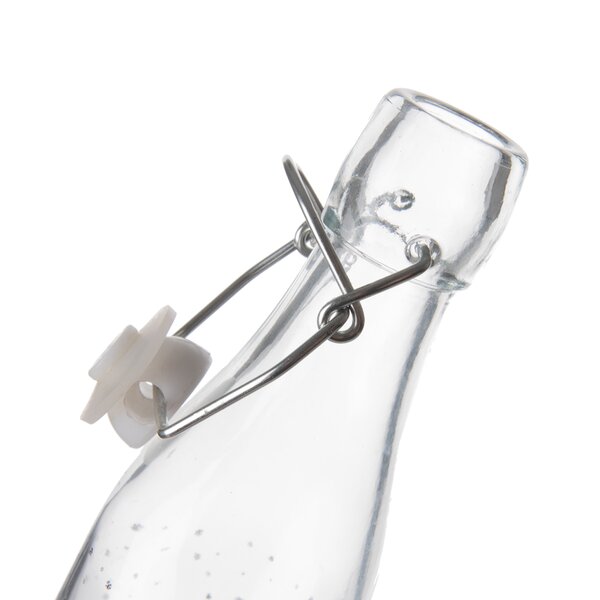 Láhev s klip uzávěrem SNĚHULÁK 0,16 l 