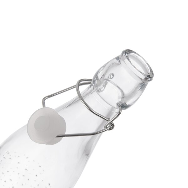 Láhev s klip uzávěrem SNĚHULÁK 0,52 l 