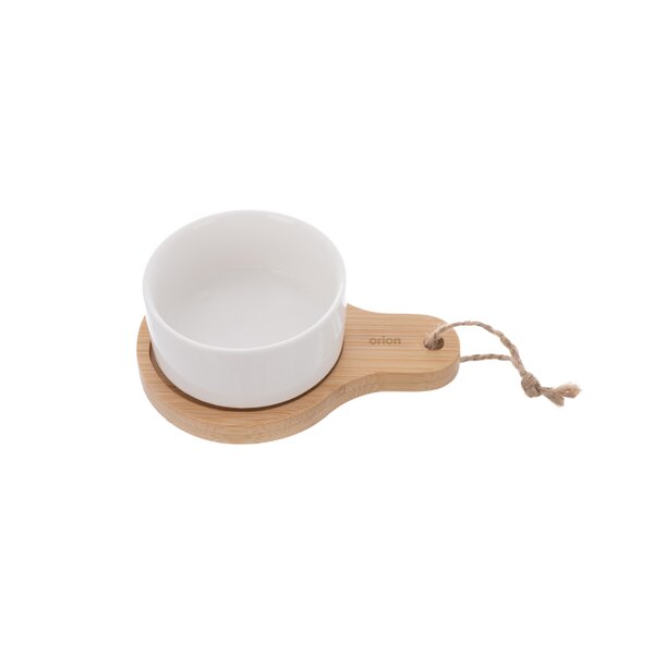 Servírovací miska s táckem WHITELINE