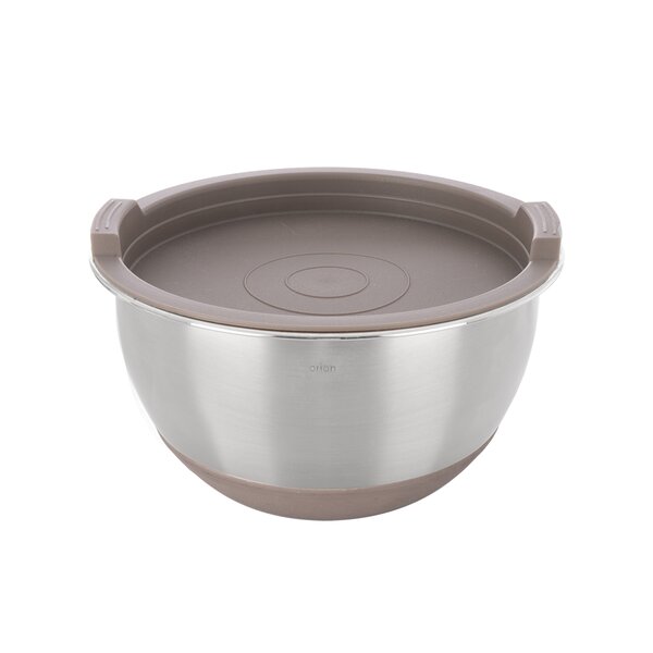 Miska s víčkem BEIGE pr. 15,7 cm