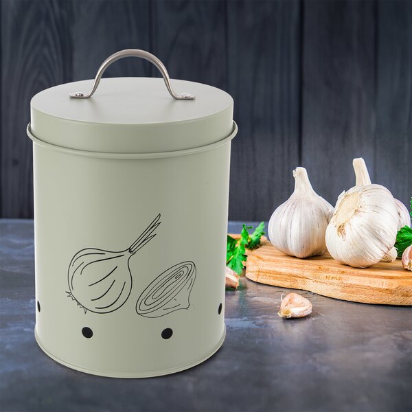 Dóza Česnek pr. 11 cm GREENISH